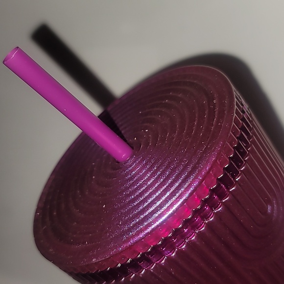 Starbucks Spring 2024 Purple Pearl Shell Mermaid Siren Scales Venti Tumbler 24oz - Picture 6 of 9